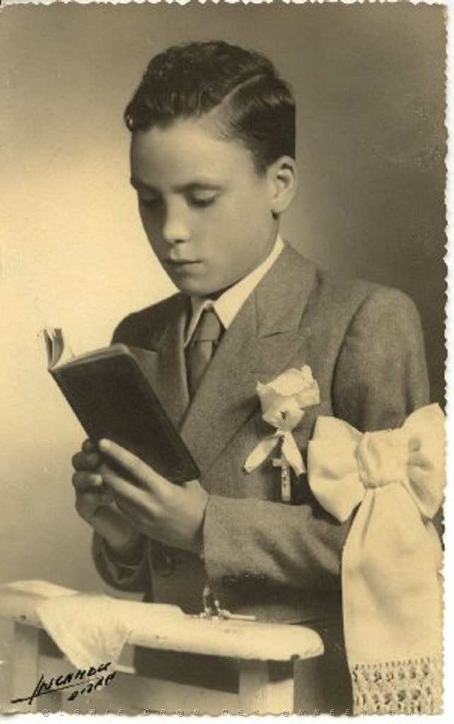 105 FRANCOIS COMMUNION JUIN 1952 EGLISE SAINT PAUL.JPG